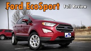 2018 Ford EcoSport FULL REVIEW  Titanium SES SE amp S [upl. by Nyvek330]