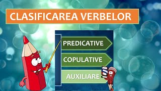 CLASIFICAREA VERBELOR  predicative copulative auxiliare [upl. by Gracie]