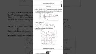 EC3353 ELECTRONIC DEVICES AND CIRCUIT fullwaverectifier full wave rectifier [upl. by Winser]