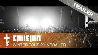 CALLEJON Winter Tour 2015 TRAILER [upl. by Nelleh682]