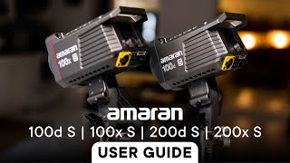 User Guide  amaran COB 100d S 100x S 200d S 200x S [upl. by Seif]