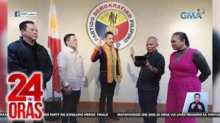 Mungkahi ni Sen Padilla na bagong pangulo ng PDP  magbitiw sa partido si Sen Tolentino  24 Oras [upl. by Lamok]