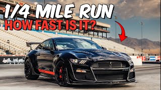 Shelby’s GT500 Code Red Runs 14 Mile In an Insane Record Time  Full Review amp Analysis [upl. by Favrot889]