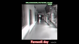 SREEKUMARAGURUPOLYTECHNICCOLLEGE Harur sreekumarguru harur dharmapuri college farewell [upl. by Saerdna]