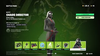 FORTNITE BATTLE PASS CHAPTER 2 REMIX PAGE 1 CLAIM CHAOS DIRECTOR [upl. by Akinot250]