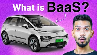 MG Windsor EV BaaS Service Explained in Hindi ⚡ [upl. by Malaspina]