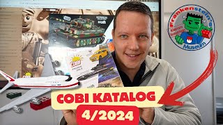 Der einzige gedruckte Katalog der Klemmbaustein Alternativen von COBI  42024 [upl. by Ahselrak]