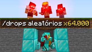 3 CAÇADORES vs 1 SPEEDRUNNER com DROPS ALEATÓRIOS E MULTIPLICADOS NO MINECRAFT [upl. by Intyrb]