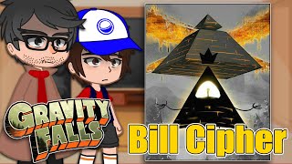 Gravity Falls Characters React to Bill CipherGravity falls  Gacha Club  Full Video [upl. by Tarrant234]