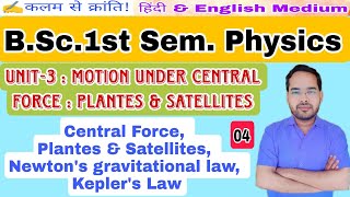 L4 Newtonian Mechanics Dynamics of rigid body BSc1st sem physics Navneet sir [upl. by Ateuqal]