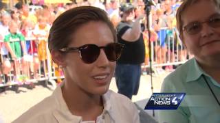 Meghan Klingenberg cant wait to yinz it up with USWNT [upl. by Crissy]