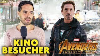 Kinobesucher zu Avengers Infinity War  Interviews [upl. by Schroeder]