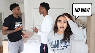 I HAVE A TWIN BROTHER PRANK ON GIRLFRIEND HILARIOUS [upl. by Aihsela694]