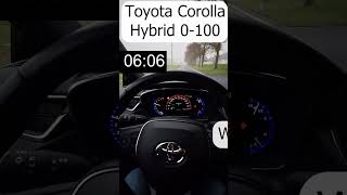 Toyota Corolla Hybrid 2019 0100 kmh [upl. by Attecnoc265]