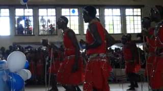 Maasai Mara University Maasai Cultural Dancers [upl. by Llehsim]