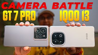 iQOO 13 vs Realme GT 7 Pro Camera Comparison [upl. by Yenreit242]