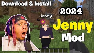 How to Download Jenny Mod 😏 iOS Android MCPE 2024 Tutorial Jenny Mod APK Download in Minecraft [upl. by Nonnaer2]