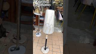 Floor lamp marble base good quality  Arsalan furniture [upl. by Brenan]