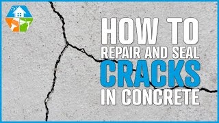 How to repair seal and waterproof large cracks in concrete cement steel pvc [upl. by Troth565]