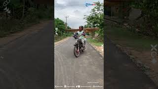 Niatnya Bikin Video Gayagayaan saat Naik Motor Pemuda Ini Malah Dapat Salam Dari Papan [upl. by Elsworth779]