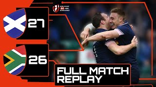 Scotlands FIRST sevens trophy  2016 London World Rugby Sevens Series Final [upl. by Yeliak500]