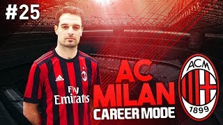 I JINXED IT AC MILAN CAREER MODE 25 FIFA 17 [upl. by Lotta533]