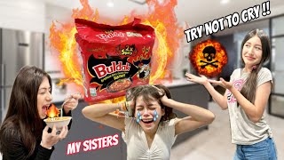 Spicy Noodle Challenge No Drinking Water😱🌶️🥵 spicynoodles challenge spicy cry gonewrong [upl. by Norby]