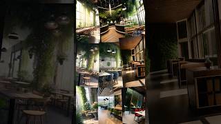 Nature friendly Cafe design Cafe interior design sustainable interior design interiordesign cafe [upl. by Galasyn]