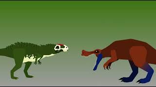 Acrocanthosaurus vs Irritator [upl. by Une]