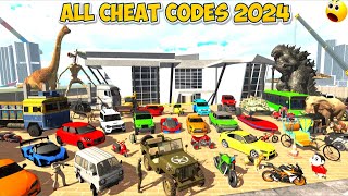 ALL NEW CHEATS CODE IN INDIAN BIKES DRIVING 3D AFTER NEW UPDATE 2024 [upl. by Vasily271]