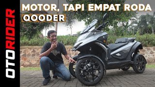 Qooder 2019 First Ride Review  Indonesia  OtoRider [upl. by Kimberly]