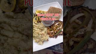 LION MANES MUSHROOM STEAK BY QUEEN D VeganChef I do not own the rights to this music [upl. by Luapnhoj]