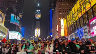 NYC LIVE Times Square New Year’s Eve 2023 [upl. by Mauldon]