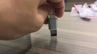 uDrive Mini  Micro SD insertion [upl. by Inahpit392]