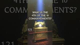 121 What is the 4th of the 10 commandments gsa godsaysabout bible holybible sabbath [upl. by Ellebanna]