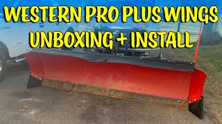 Western 64410 Pro Plus Wings Unboxing and Install [upl. by Bollen266]