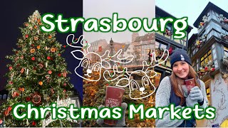 STRASBOURG CHRISTMAS MARKET 2024  a magical minitour of the Capital of Christmas [upl. by Nayarb]