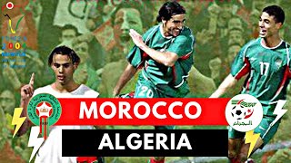 Morocco vs Algeria 31 All Goals amp Highlights  2004 African Cup of Nations [upl. by Hanas281]