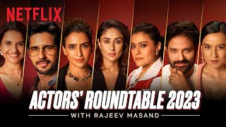 The Film Actors Roundtable 2023 with Rajeev Masand Kareena KapoorJaideepAhlawat Sidharthamp More [upl. by Daley]