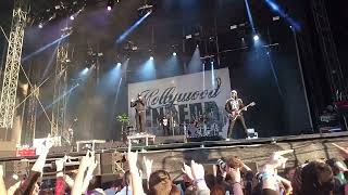 Hollywood Undead  Undead 3062018 live in Panenský Týnec Aerodrome [upl. by Herwick952]