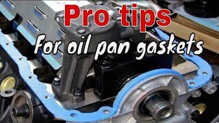 How to change replace oil pan gasket plus 2 tips Ex Ford Ranger [upl. by Ruon]