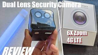 REVIEW FUVISION Dual Lens 4G LTE Mini Portable Security Camera  6X Hybrid Zoom Lens  Any Good [upl. by Midge]