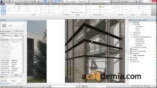 Revestimientos de fachada en REVIT Architecture [upl. by Anna-Diana]