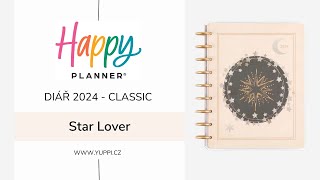 Diář 2024 Happy Planner  Star Lover [upl. by Norred166]