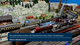 Die große Modelleisenbahn des Oberdielfeners KlausDieter Schleifenbaum [upl. by Dietz]