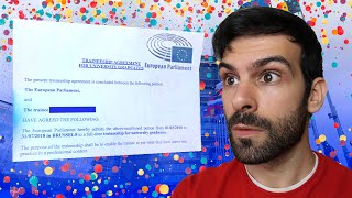 Mi EXPERIENCIA en el PARLAMENTO Europeo prácticas remuneradas [upl. by Nial]