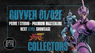 Guyver Collectors  Guyver 001 and 002F  Prime 1 Studio  Premium Masterline  Next Level Showcase [upl. by Mercedes]