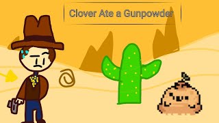 Clover Ate a Gunpowder Undertale animation [upl. by Yaron200]