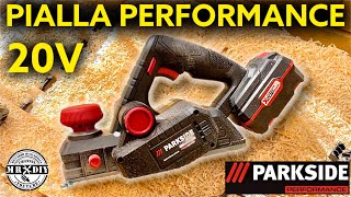 Pialla elettrica ricaricabile Parkside performance 20V Lidl PPHA 20Li A1 Test e recensione [upl. by Aikyn]