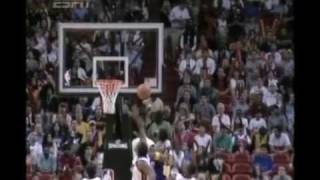 Kobe Bryant Blocked by Udonis Haslem 19 12 08 OWNED [upl. by Wildon]